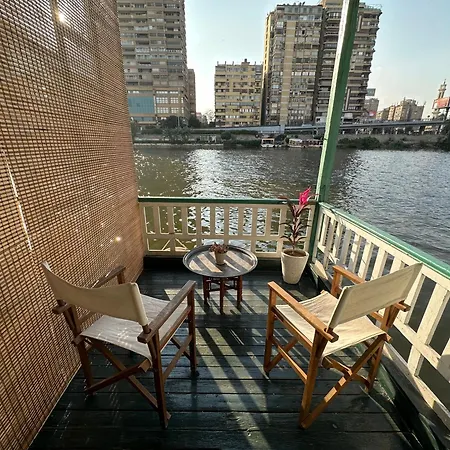 Houseboat65 - Historic Home On The Nile - Central Cairo Exterior photo